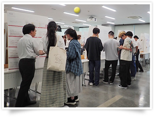 卒業研究発表会の様子