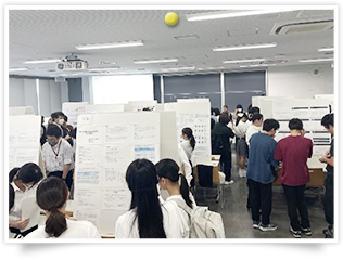 卒業研究発表会の様子